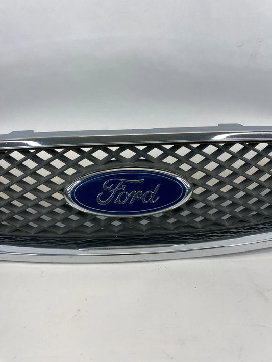 2005-2007 FORD FOCUS FRONT UPPER BUMPER GRILLE W/ EMBLEM 4S41-8200-ABW OEM