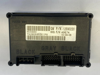 2002-2005 CHEVROLET TRAILBLAZER TRANSFER CASE CONTROL MODULE TCCM OEM 12590220