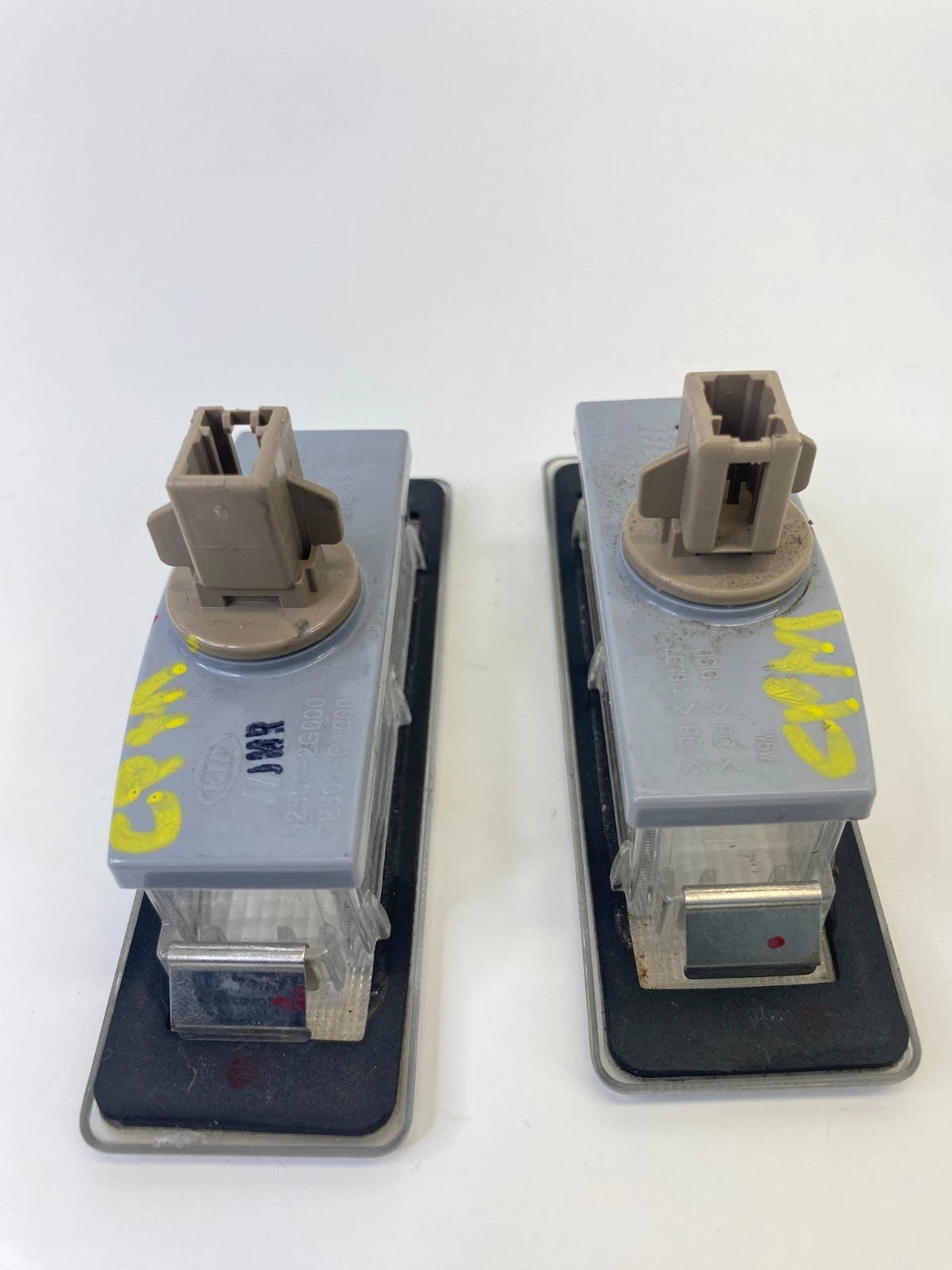 2015-2017 HYUNDAI SONATA REAR TRUNK LID LICENSE PLATE LIGHT LAMP SET PAIR OEM