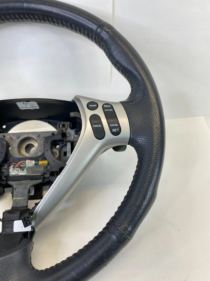 2007 2008 HONDA FIT SPORT STEERING WHEEL W/ CRUISE CONTROL & PADDLE SHIFTER OEM