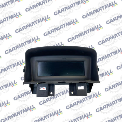 2011-2016 CHEVY CRUZE RADIO DASH INFORMATION DISPLAY SCREEN UNIT 22858074 OEM