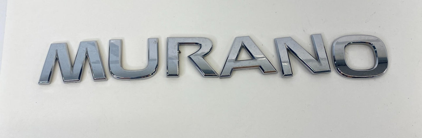 2009-2014 Nissan Murano Emblem Logo Letters Badge Trunk Gate Rear OEM
