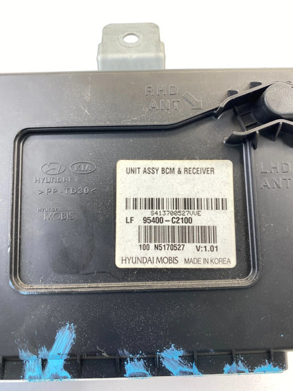 2015 2016 HYUNDAI SONATA 2.4L A/T BODY CONTROL MODULE UNIT BCM 95400-C2100 OEM