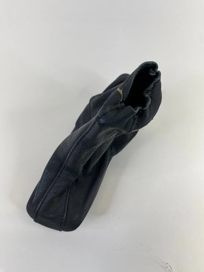 06 07 BMW 530XI EMERGENCY PARKING BRAKE BOOT HANDLE COVER LEATHER 34427034091