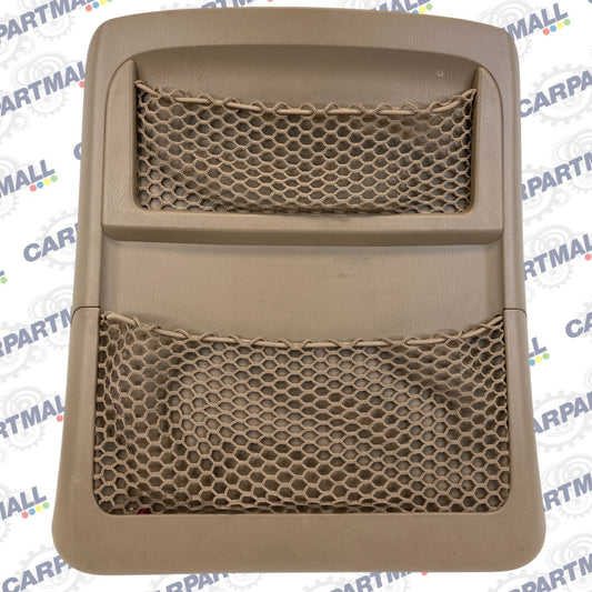 03-08 Honda Pilot Front Left Driver Side Seat Back Cover Panel Net 565586 OEM