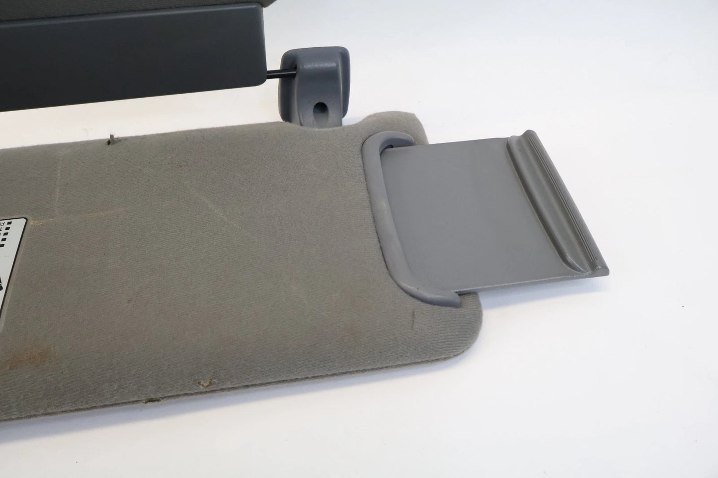 2004-2006 TOYOTA TUNDRA DOUBLE CAB SUN VISOR SET LEFT RIGHT DUAL PANEL GRAY OEM