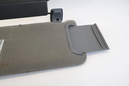 2004-2006 TOYOTA TUNDRA DOUBLE CAB SUN VISOR SET LEFT RIGHT DUAL PANEL GRAY OEM