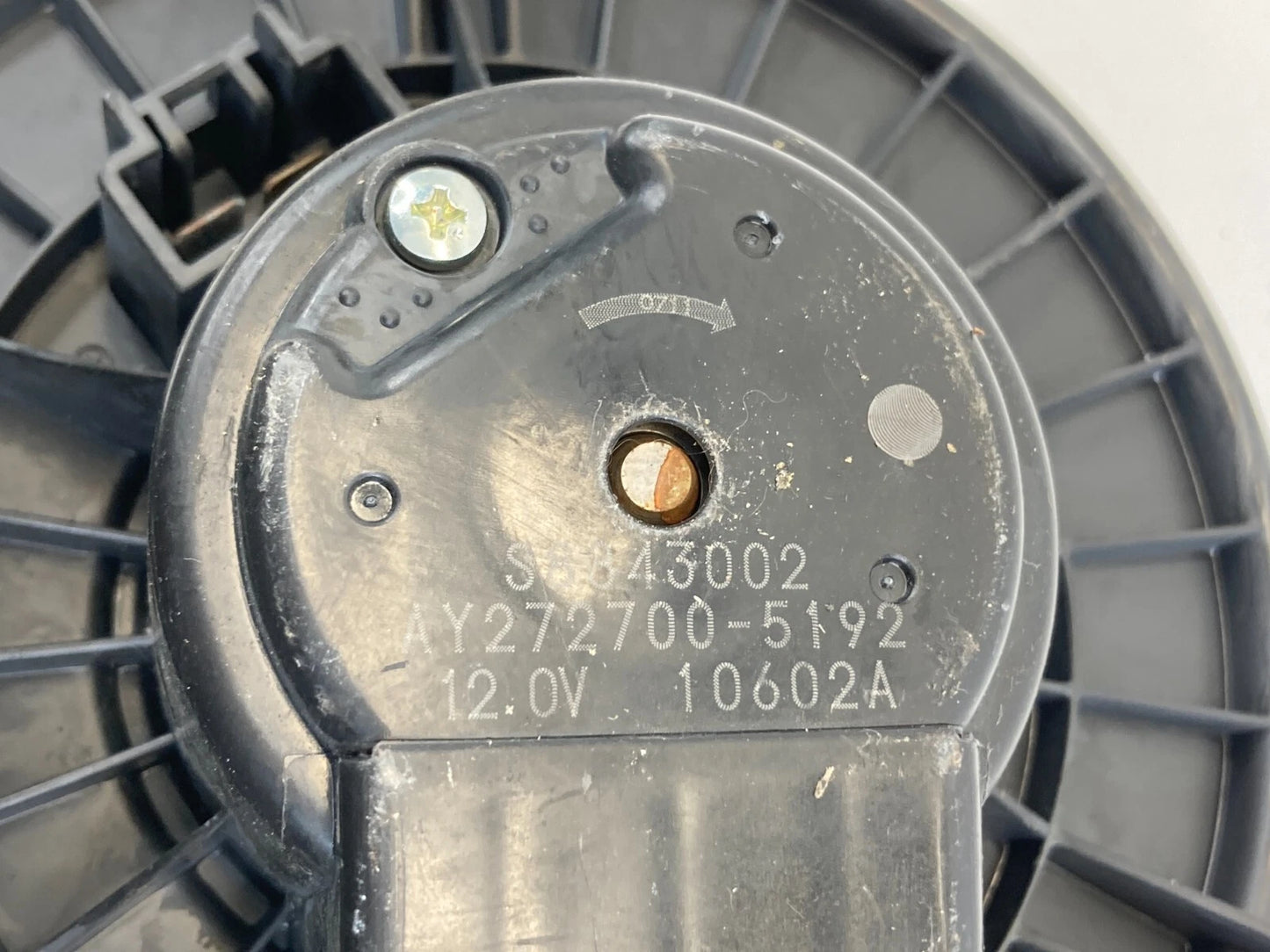 2009-2014 VW ROUTAN 3.8L AC HVAC FRONT HEATER BLOWER MOTOR FAN AY272700-5192 OEM