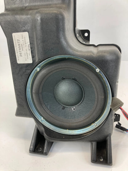 2004-2006 CADILLAC SRX BASE REAR SUBWOOFER SOUND SYSTEM SPEAKER 25745972 OEM