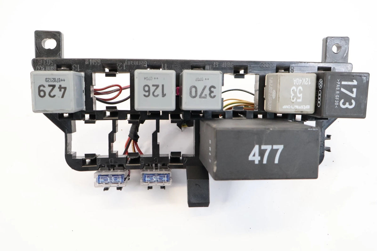 1998-2010 NEW BEETLE 2.5L AT DASH INTERIOR CABIN FUSE BOX BRACKET PANEL OEM