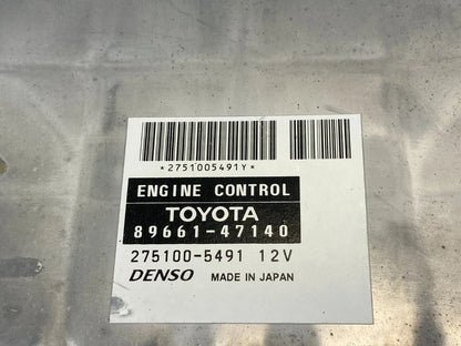 06 07 TOYOTA PRIUS HYBRID 1.5L AT ENGINE COMPUTER CONTROL MODULE ECM 8966147140