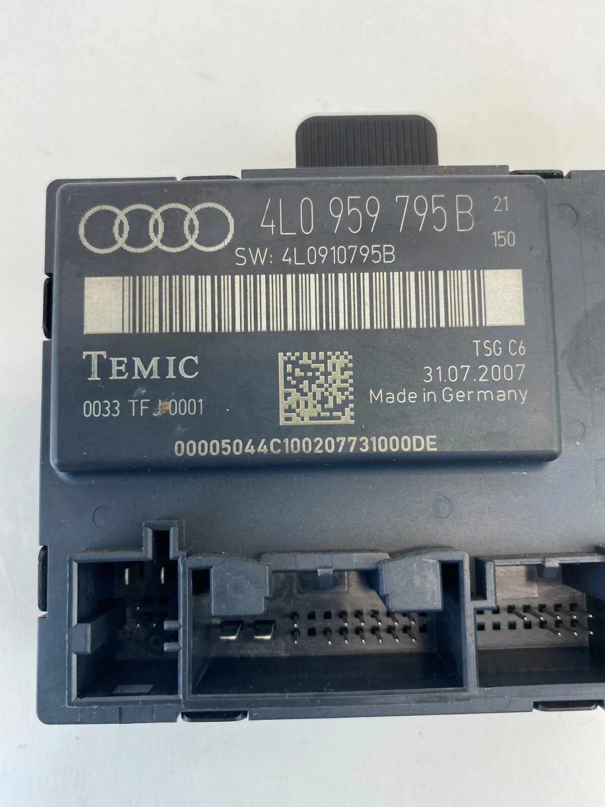 2007-2010 AUDI Q7 REAR LEFT SIDE DOOR CONTROL MODULE UNIT OEM 4L0-959-795B