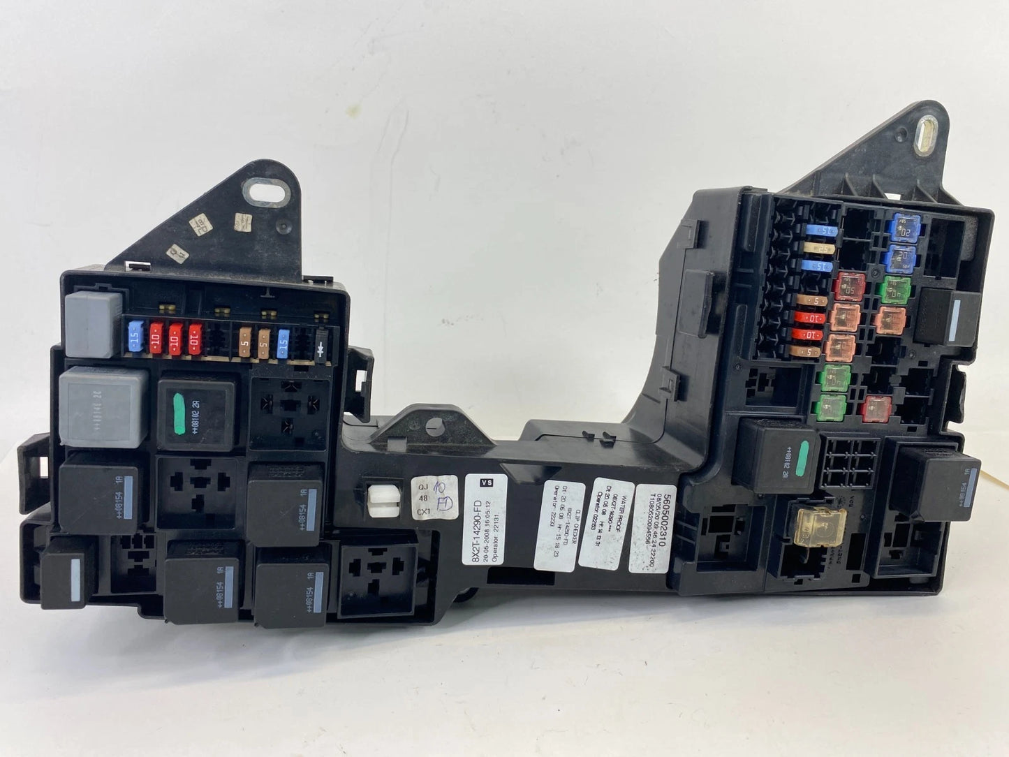 2009 JAGUAR XF 4.2L ENGINE COMPARTMENT FUSEBOX FUSE BOX RELAY 8X2T-14290-FD OEM