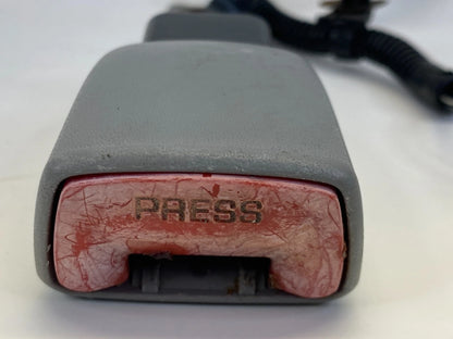 2007-2011 TOYOTA CAMRY FRONT PASSENGER RIGHT SEAT BELT BUCKLE GRAY OEM 56458A10
