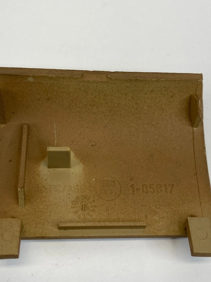 2002-2005 BMW 745I 745LI INTERIOR KICK PANEL OBD PLUG COVER TRIM 1-05817 OEM