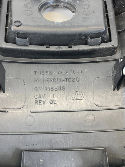 2011-2016 CHEVROLET CRUZE REAR BACK CENTER CONSOLE PANEL COVER TRIM GMW15549 OEM
