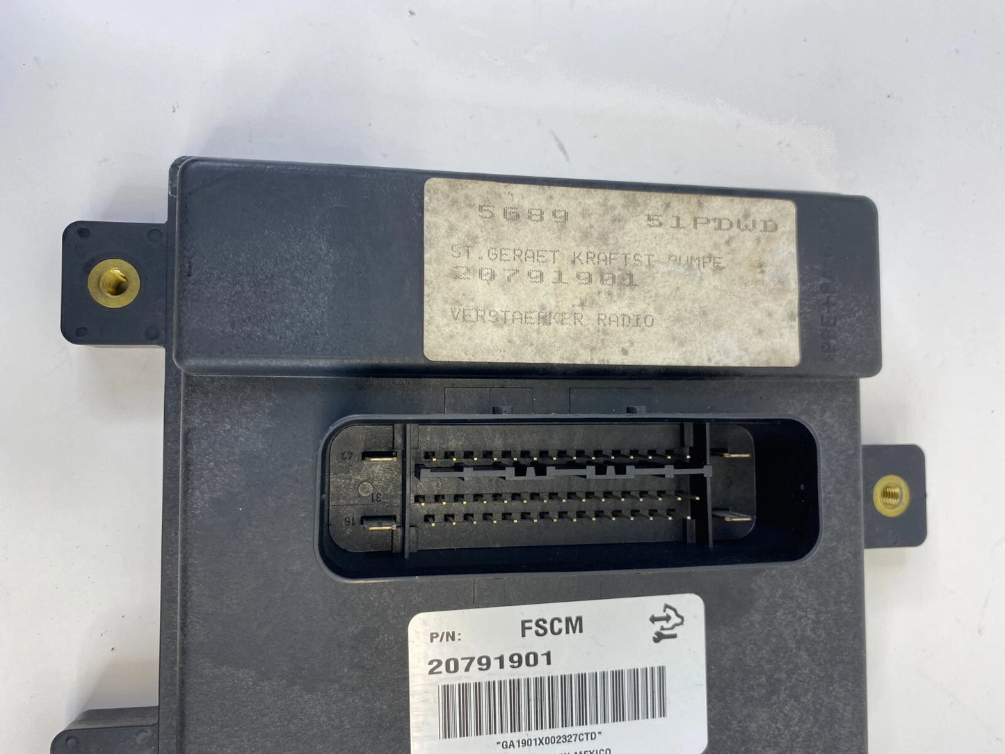 2011-2013 BUICK REGAL 2.4L FUEL PUMP COMPUTER CONTROL MODULE FSCM OEM 20791901