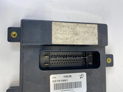 2011-2013 BUICK REGAL 2.4L FUEL PUMP COMPUTER CONTROL MODULE FSCM OEM 20791901