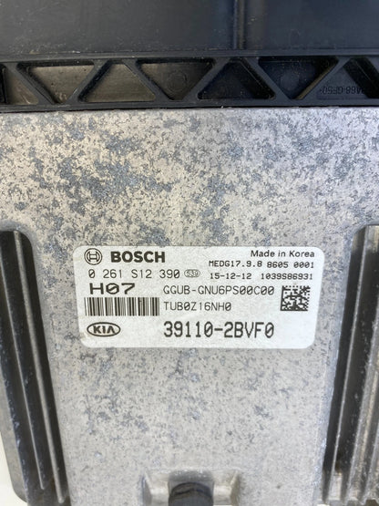 2015-2017 KIA RIO 1.6L ENGINE CONTROL MODULE ECM ECU COMPUTER 39110-2BVF0