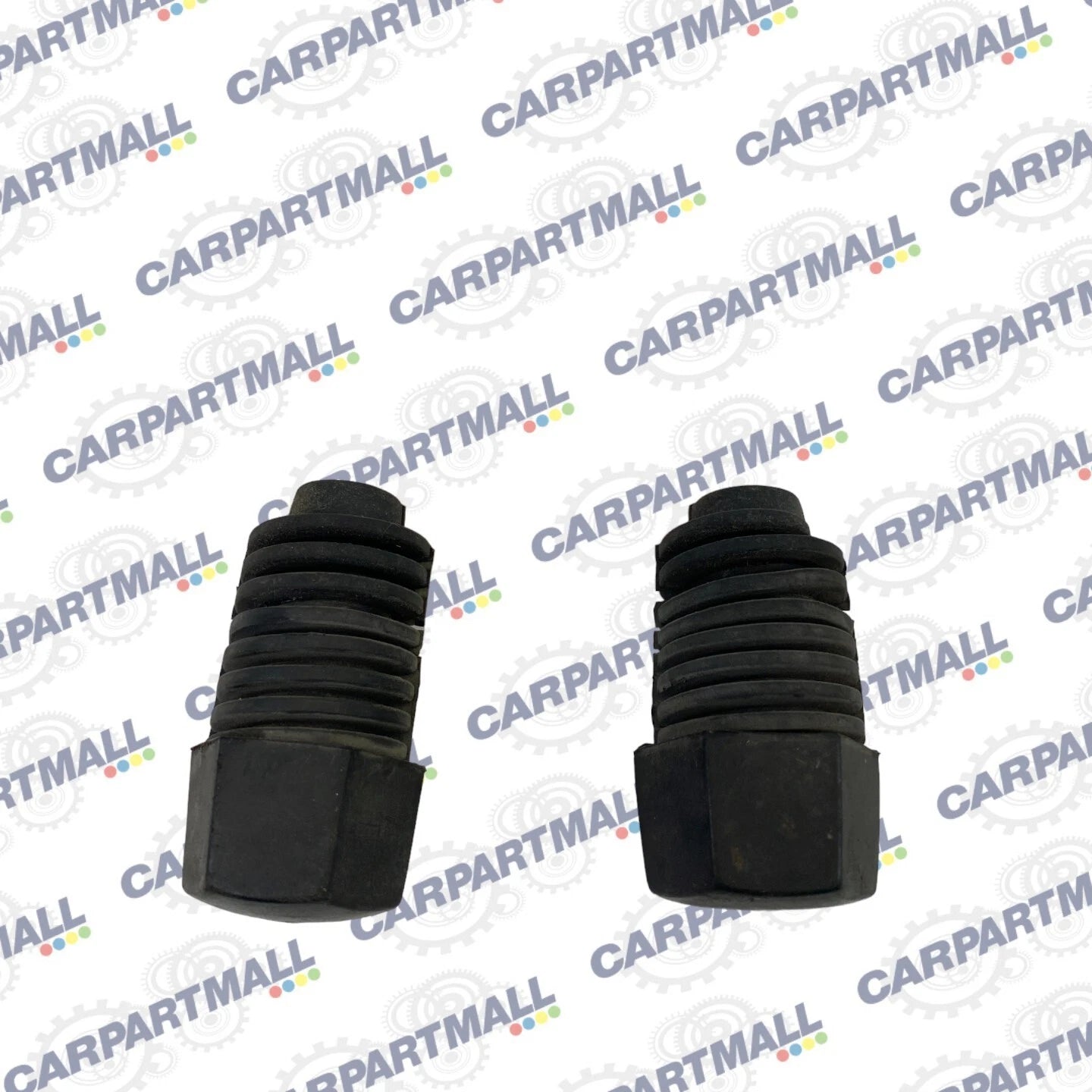 2008-2017 CHEVROLET EQUINOX FRONT HOOD BUMPER RUBBER ADJUST PAIR SET OEM