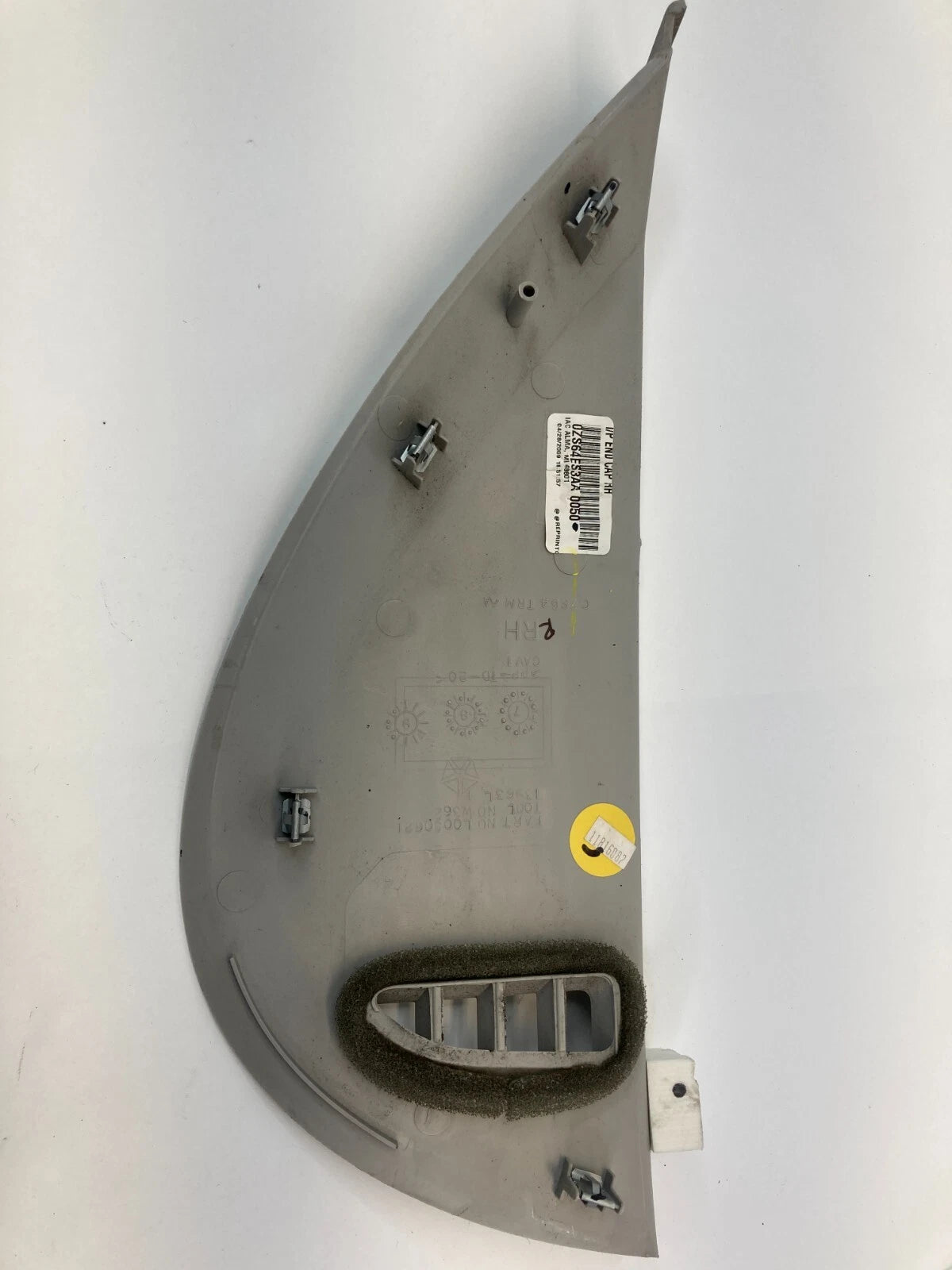 2008-2010 DODGE GRAND CARAVAN RIGHT SIDE DASH END CAP COVER TRIM 0ZS64ES3AA OEM