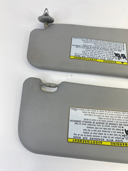 2009-2013 Toyota Corolla Left & Right Side Sunvisor Sun Visor Shade Set Pair OEM