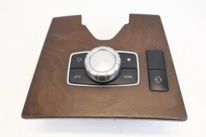 14-16 MERCEDES E350 E250 CENTER CONTROL MULTIFUNCTION SWITCH WOOD 2126806693 OEM