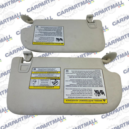 2013-2019 FORD ESCAPE FRONT LEFT & RIGHT SUNVISOR SUN VISOR PAIR W/ MIRROR OEM