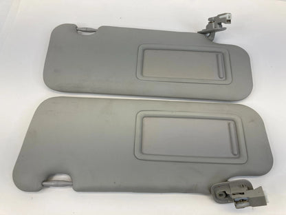 2014-2018 MAZDA 3 SUN VISOR SHADE PAIR SET DRIVER & PASSENGER SIDES GRAY OEM