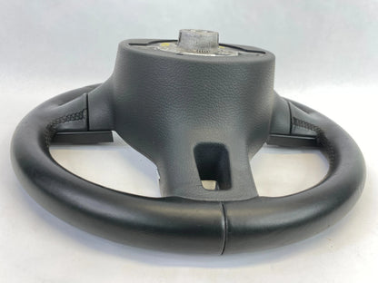 10-17 VOLKSWAGEN CC BLACK LEATHER STEERING WHEEL W/ BUTTONS OEM 3C8419091BEE74