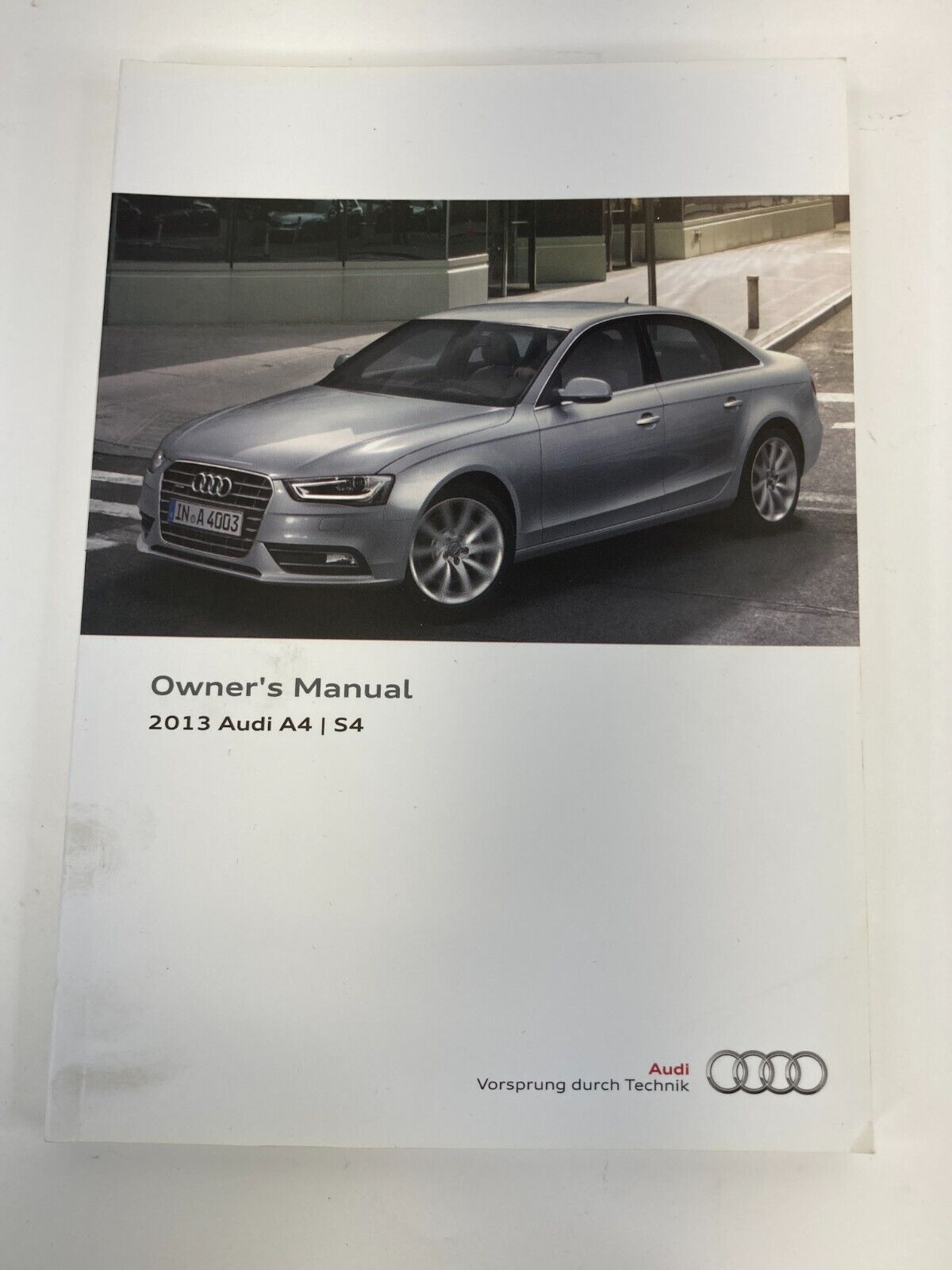 2013 Audi A4 Owners Manual Quick Reference Guide Book Set w/ Case OEM