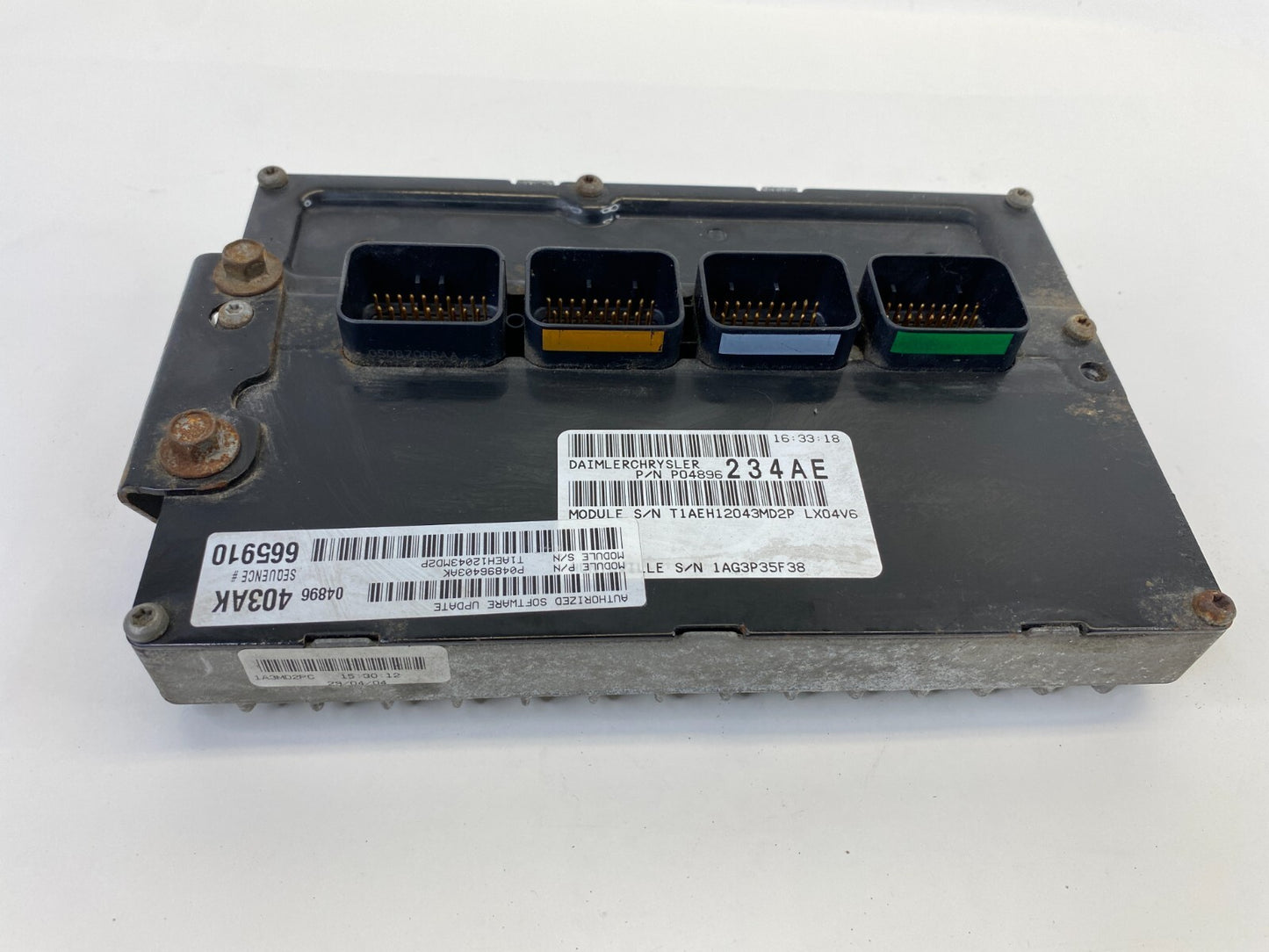 2005 Dodge Magnum 3.5L A/T Engine Control Module Unit ECU PCM P04896234AE OEM