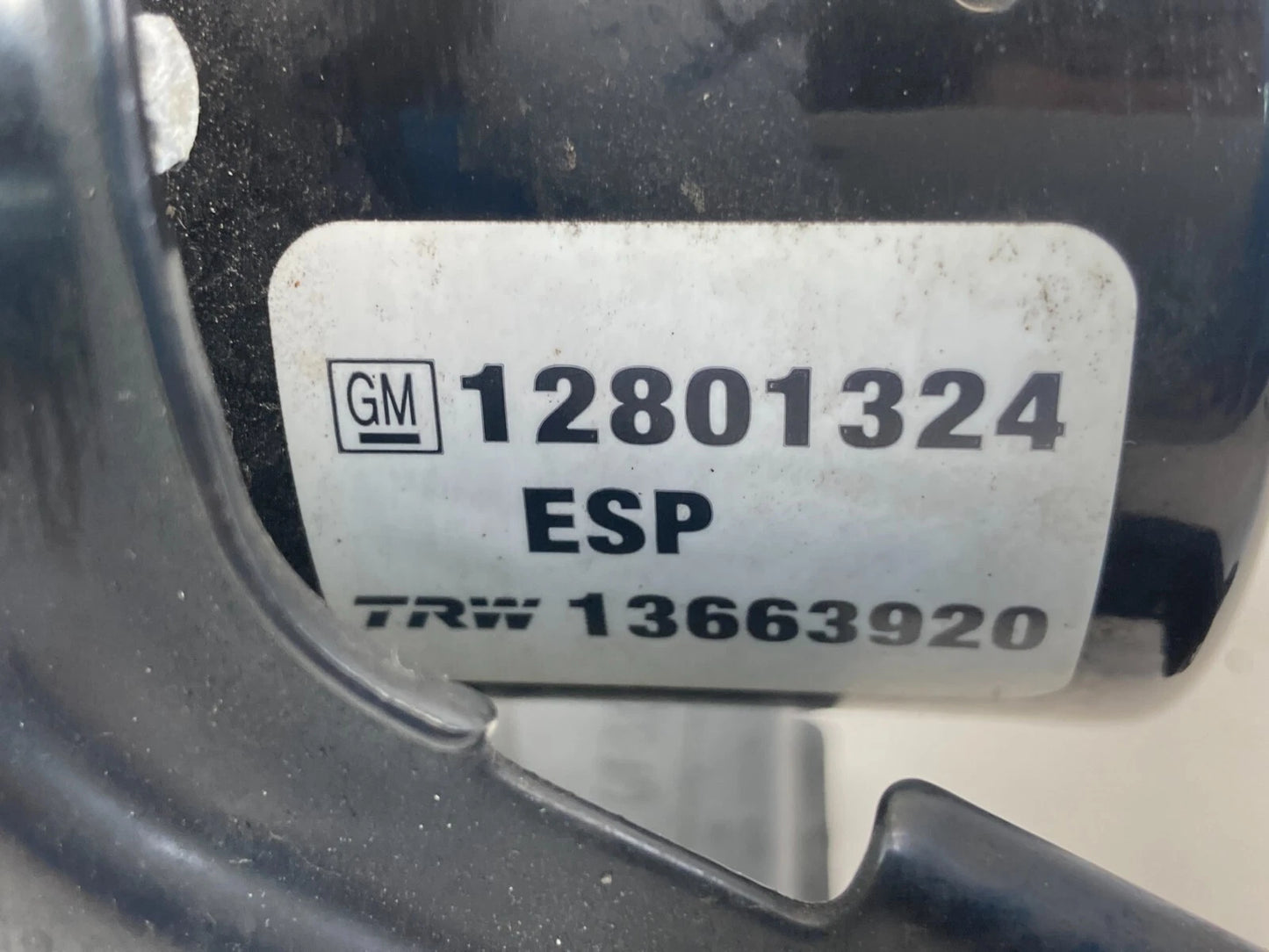 03-05 SAAB 9-3 2.0L L4 TURBO ABS ANTI-LOCK BRAKE PUMP CONTROL MODULE 12801324