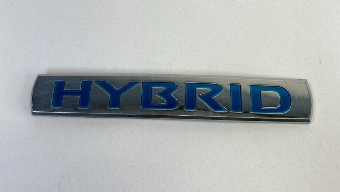 2007-2011 Nissan Altima Sedan Rear Tailgate Emblem Badge Logo Chrome Hybrid OEM