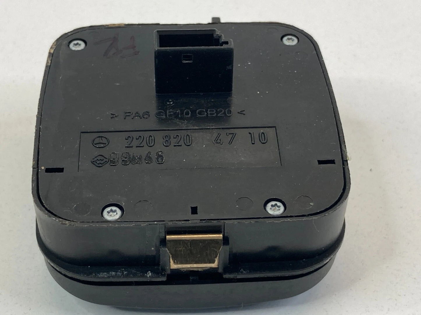 2000-2002 MERCEDES-BENZ S500 S430 FRONT RIGHT SEAT MASSAGE REGULATOR SWITCH OEM