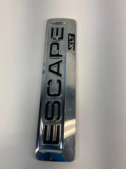 08-12 FORD ESCAPE XLT REAR TRUNK HATCH LID EMBLEM BADGE LOGO 8L84-7843156-AA