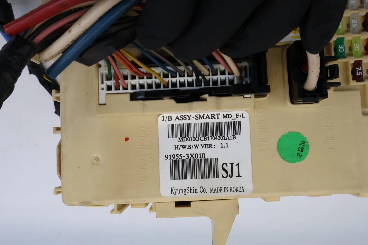 2014-2016 HYUNDAI ELANTRA INTERIOR CABIN FUSE BOX JUNCTION BOX 91955-3X010 OEM