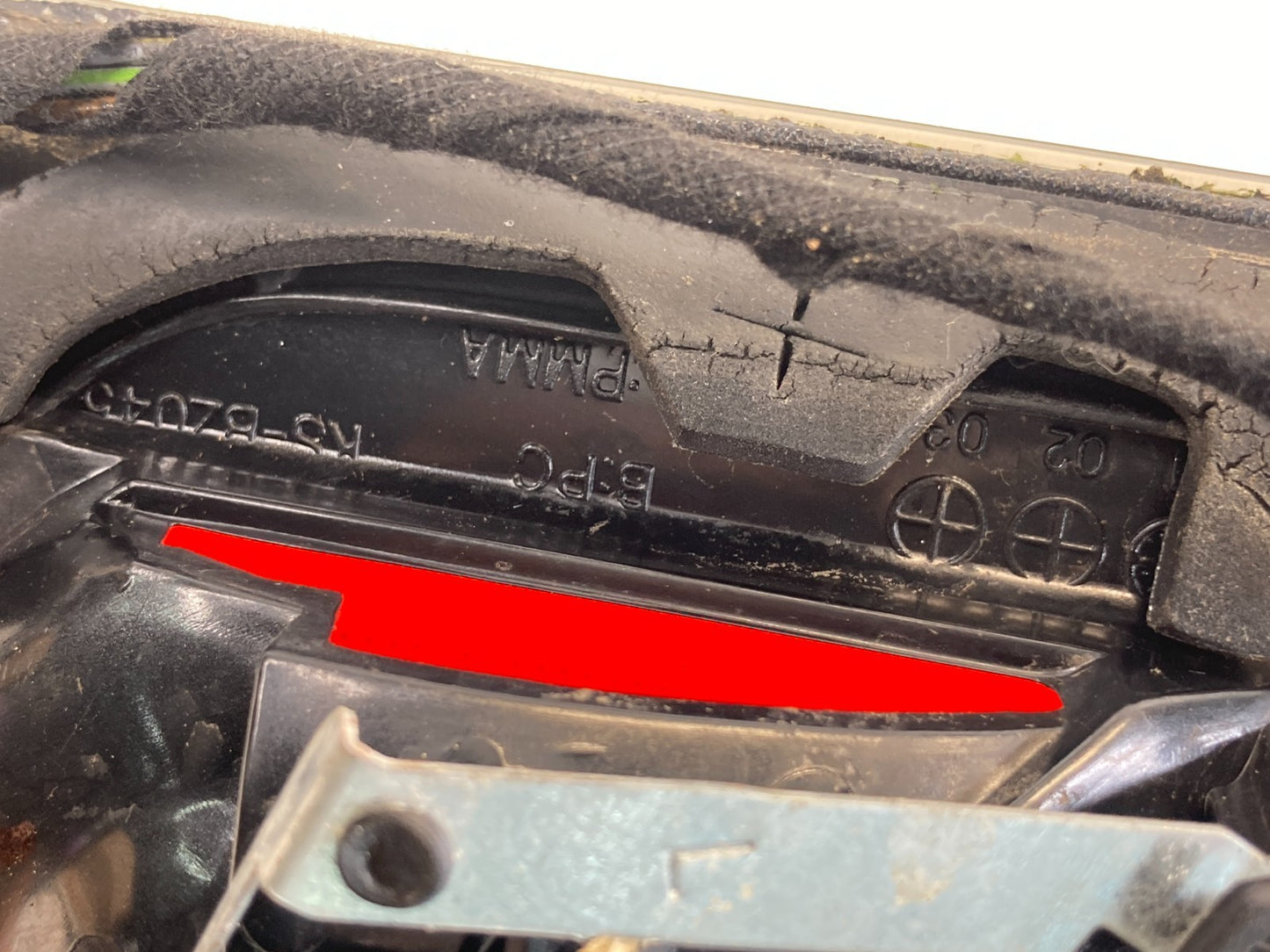 1998-2002 Mercedes-Benz E430 Rear Left Inner Tail Light Taillight Aftermarket