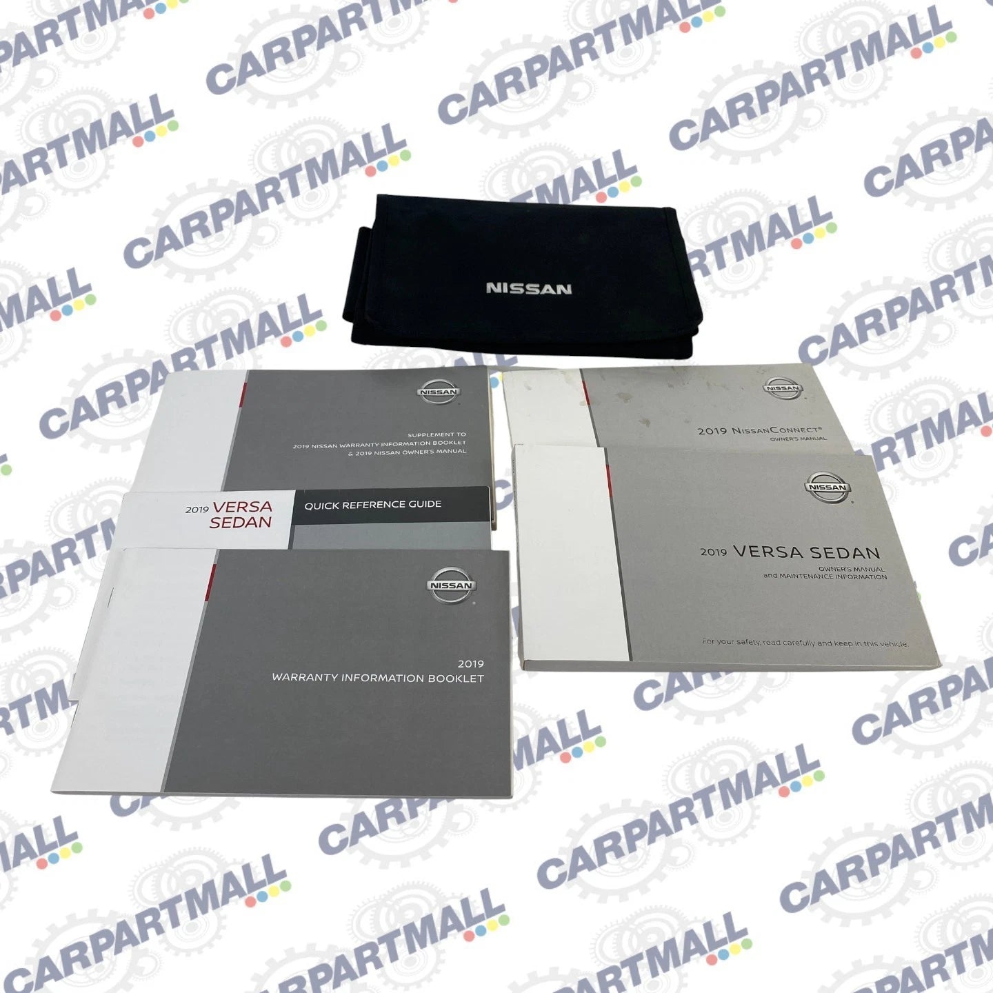 2019 Nissan Versa SV SEDAN Owners Manual Guide Warranty Information w/ Case OEM