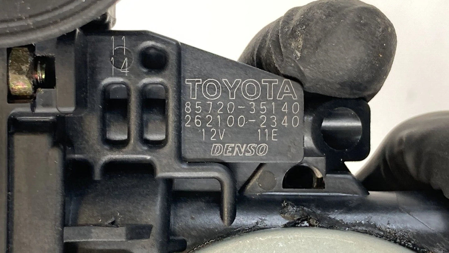 03-09 TOYOTA 4RUNNER REAR LEFT BACK SIDE DOOR POWER WINDOW MOTOR 85720-35140