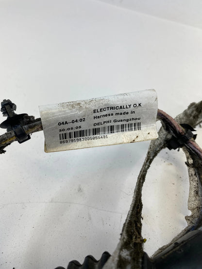 2005-2009 VOLVO S60 REAR LEFT DRIVER DOOR HARNESS WIRE WIRING CABLE D8697919