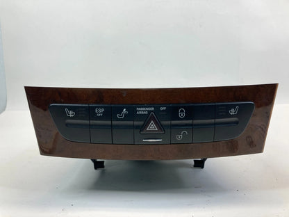 03-07 MERCEDES-BENZ E320 CENTRAL LOCKING HAZARD SWITCH ASSEMBLY 2116800552 OEM