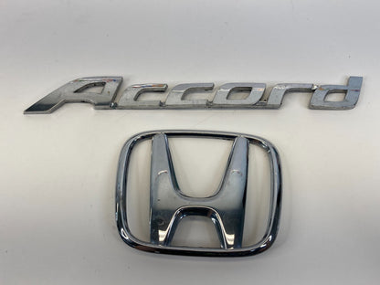 08-12 Honda Accord Sedan Trunk Lid Emblem Badge Logo Symbol Set 75701-TA0-0000
