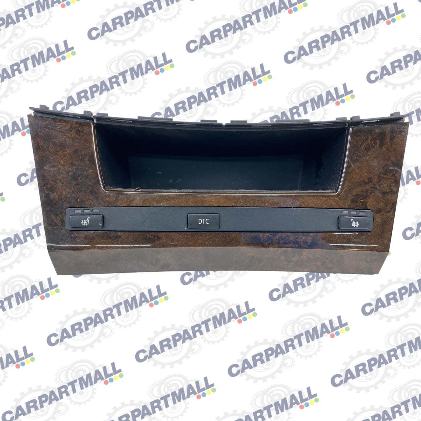 04-07 BMW 530I LOWER DASH STORAGE PANEL W DTC & HEATED SEAT SWITCH 6-952-471 OEM