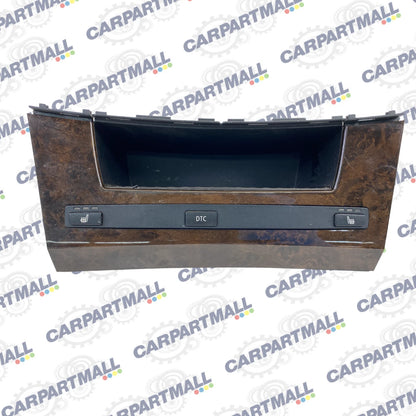 04-07 BMW 530I LOWER DASH STORAGE PANEL W DTC & HEATED SEAT SWITCH 6-952-471 OEM