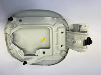 2009-2014 NISSAN MURANO WHITE GAS FUEL FILLER DOOR TANK LID COVER FLAP OEM