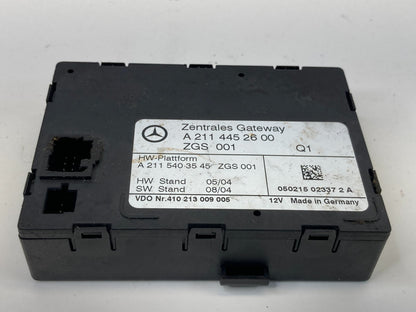 2006 Mercedes-Benz CLS500 Central Gateway Control Module Unit 211-445-26-00 OEM
