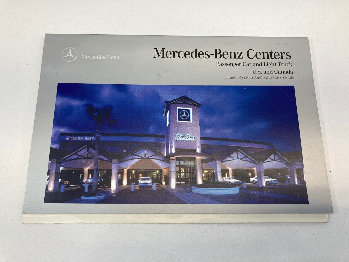 2000 Mercedes-Benz E-Class Owners Manual Consumer Info Warranty Book w/ Case OEM