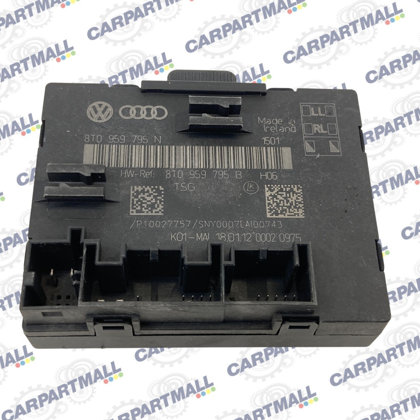 2011-2013 Audi A4 Quattro Rear Left Side Door Locking Control Module 8T0959795N