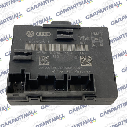 2011-2013 Audi A4 Quattro Rear Left Side Door Locking Control Module 8T0959795N